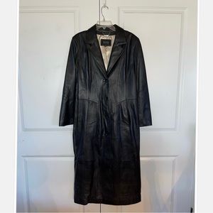 Wilson Leather Coat Size XL